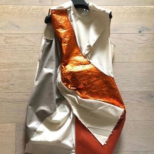 Rick Owens Rare Runway Cyclops Swirl Tunic